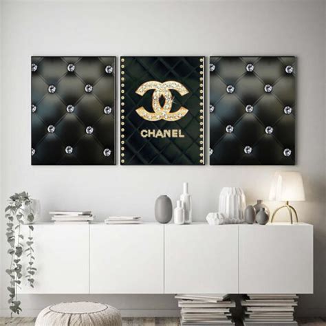 chanel pictures for bedroom|chanel pictures wall decor.